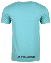Load image into Gallery viewer, AWA-LAX-051-1 - Next Level CVC Short Sleeve Crew TEE - AWA Girls Lacrosse Logo & AWA Back Logo