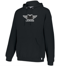 Load image into Gallery viewer, AWA-LAX-091-1 - Russell Athletic Unisex Dri-Power Hooded Sweatshirt - AWA Lacrosse Logo