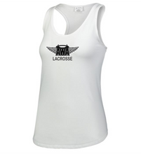 Load image into Gallery viewer, AWA-LAX-514-1 - Augusta Ladies Lux Tri-Blend Tank - AWA Girls Lacrosse Logo