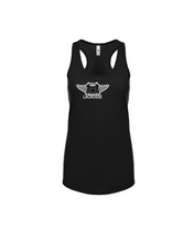 Load image into Gallery viewer, AWA-LAX-515-1 - Next Level Ladies' Ideal Racerback Tank - AWA Girls Lacrosse Logo