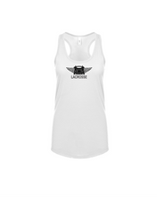 Load image into Gallery viewer, AWA-LAX-515-1 - Next Level Ladies' Ideal Racerback Tank - AWA Girls Lacrosse Logo