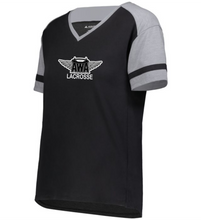Load image into Gallery viewer, AWA-LAX-516-1 - Augusta Ladies Fanatic 2.0 Tee - AWA Girls Lacrosse Logo