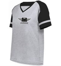 Load image into Gallery viewer, AWA-LAX-516-1 - Augusta Ladies Fanatic 2.0 Tee - AWA Girls Lacrosse Logo