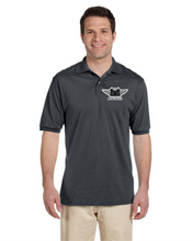Load image into Gallery viewer, AWA-LAX-553-1 - Jerzees 5.6 oz. SpotShield Jersey Polo - AWA Girls Lacrosse Logo