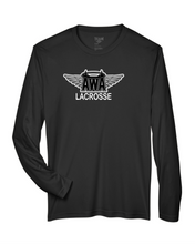 Load image into Gallery viewer, AWA-LAX-624-1 - Team 365 Zone Performance Long-Sleeve T-Shirt - AWA Girls Lacrosse Logo