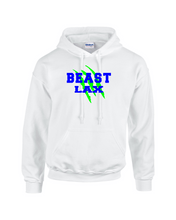 Load image into Gallery viewer, BEAST-LAX-303-2 - Gildan Adult Heavy Blend 8 oz., 50/50 Fleece Hoodie - BEAST LAX Logo