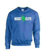 Load image into Gallery viewer, BEAST-LAX-304-1 - Gildan Adult Heavy Blend™ 50/50 Fleece Crew - BEAST Elite Claws Logo
