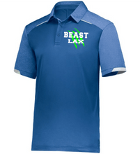 Load image into Gallery viewer, BEAST-LAX-505-2 - CORE365 Radiant Performance Piqué Polo with Reflective Piping - BEAST LAX Logo