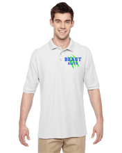 Load image into Gallery viewer, BEAST-LAX-508-3 - Jerzees 5.6 oz. SpotShield™ Jersey Polo - BEAST Elite Logo