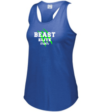 Load image into Gallery viewer, BEAST-LAX-514-4 - Augusta Ladies Lux Tri-Blend Tank - BEAST Elite Mom Logo