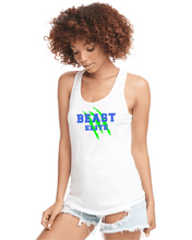 Load image into Gallery viewer, BEAST-LAX-516-3 - Next Level Ladies' Ideal Racerback Tank - BEAST Elite Logo