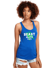 Load image into Gallery viewer, BEAST-LAX-516-4 - Next Level Ladies' Ideal Racerback Tank - BEAST Elite Mom Logo
