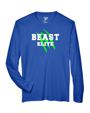 Load image into Gallery viewer, BEAST-LAX-624-3 - Team 365 Zone Performance Long-Sleeve T-Shirt - BEAST Elite Logo