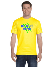 Load image into Gallery viewer, BEAST-LAX-517-3 - Gildan Adult 5.5 oz., 50/50 Short Sleeve T-Shirt - BEAST Elite Logo
