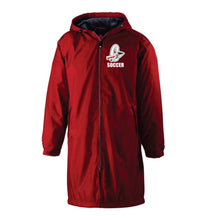 Load image into Gallery viewer, CHS-SOC-421-1 - Holloway Conquest Jacket - KNEE Length - Cherokee "C" Soccer Logo
