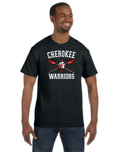 Load image into Gallery viewer, CHS-TRK-522-1 - Gildan 5.5 oz., 50/50 T-Shirt - Fear of the Spear Logo