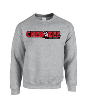 Load image into Gallery viewer, CHS-PTSA-305-1 - Gildan Adult 8 oz., 50/50 Fleece Crew -  Cherokee High School Logo