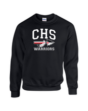 Load image into Gallery viewer, CHS-PTSA-305-3 - Gildan Adult 8 oz., 50/50 Fleece Crew -  CHS Arrow Warriors Logo