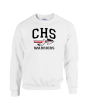 Load image into Gallery viewer, CHS-PTSA-305-3 - Gildan Adult 8 oz., 50/50 Fleece Crew -  CHS Arrow Warriors Logo