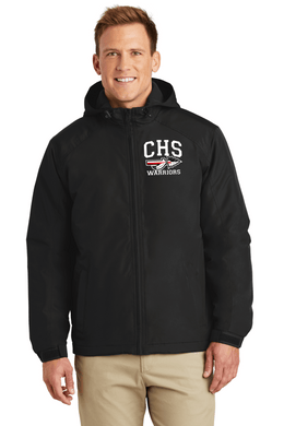 CHS-PTSA-371-3 - Port Authority Hooded Charger Jacket - CHS Arrow Warriors Logo