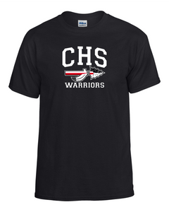 CHS-PTSA-481-3 - Gildan 5.5 oz., 50/50 Short Sleeve T-Shirt -  CHS Arrow Warriors Logo