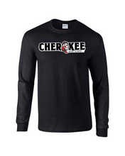 Load image into Gallery viewer, CHS-PTSA-482-1 - Gildan 5.5 oz., 50/50 Long Sleeve T-Shirt -  Cherokee High School Logo