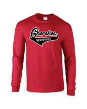 Load image into Gallery viewer, CHS-PTSA-482-2 - Gildan 5.5 oz., 50/50 Long Sleeve T-Shirt -  Cherokee Tail Warriors Logo