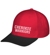 Load image into Gallery viewer, CHS-PTSA-909-5 - Augusta Rally Cotton Twill Cap - Cherokee Warriors Logo