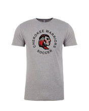 Load image into Gallery viewer, CHS-SOC-602-6 - Next Level CVC Crew - Cherokee Warrior Soccer Logo