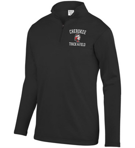 CHS-TRK-102-2 - Augusta 1/4 Zip Wicking Fleece Pullover - 2023 Track & Field Logo