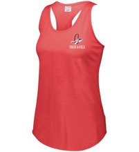 Load image into Gallery viewer, CHS-TRK-514-5 - Augusta Ladies Lux Tri-Blend Tank - Cherokee C Track & Field Logo