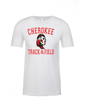 Load image into Gallery viewer, CHS-TRK-515-2 - Gildan Adult 5.5 oz., 50/50 T-Shirt - 2023 Track & Field Logo