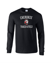 Load image into Gallery viewer, CHS-TRK-521-2 -Gildan Adult 5.5 oz., 50/50 Long-Sleeve T-Shirt - 2023 Track & Field Logo