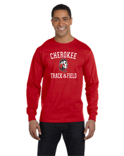 Load image into Gallery viewer, CHS-TRK-521-2 -Gildan Adult 5.5 oz., 50/50 Long-Sleeve T-Shirt - 2023 Track & Field Logo