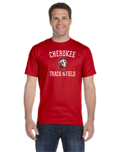 Load image into Gallery viewer, CHS-TRK-522-2 - Gildan 5.5 oz., 50/50 T-Shirt - 2023 Track & Field Logo