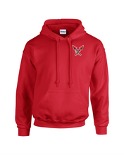 Load image into Gallery viewer, CHS-XC-301-3 - Gildan Adult Heavy Blend 8 oz., 50/50 Fleece Hoodie - Cherokee Front XC Logo