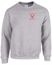 Load image into Gallery viewer, CHS-XC-304-2 - Gildan Crew Neck Sweatshirt - Cherokee Cross Country Logo