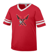 Load image into Gallery viewer, CHS-XC-510-3 - Augusta Sleeve Stripe Jersey - CHS Front XC Logo