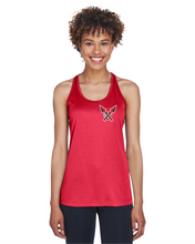 Load image into Gallery viewer, CHS-XC-513-3 - Team 365 Ladies' Zone Performance Racerback Tank - CHS Front XC Logo
