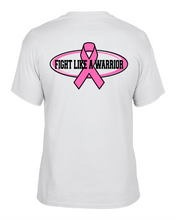 Load image into Gallery viewer, CHS-XC-531-8 - Gildan Adult 5.5 oz., 50/50 T-Shirt - CHS Fight Like A Warrior Logos