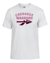 Load image into Gallery viewer, CHS-XC-531-8 - Gildan Adult 5.5 oz., 50/50 T-Shirt - CHS Fight Like A Warrior Logos