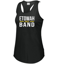 Load image into Gallery viewer, ET-BND-514-2 - Augusta Ladies Lux Tri-Blend Tank - Etowah Band Eagles Logo