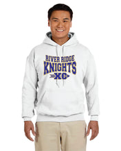 Load image into Gallery viewer, RR-XC-301-1 - Gildan Adult 8 oz., 50/50 Fleece Hoodie - River Ridge KNIGHTS XC Logo