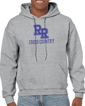 Load image into Gallery viewer, RR-XC-301-2 - Gildan Adult 8 oz., 50/50 Fleece Hoodie - RR Cross Country Logo
