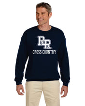 Load image into Gallery viewer, RR-XC-304-2 - Gildan Adult 8 oz., 50/50 Fleece Crew - RR Cross Country Logo