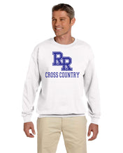 Load image into Gallery viewer, RR-XC-304-2 - Gildan Adult 8 oz., 50/50 Fleece Crew - RR Cross Country Logo
