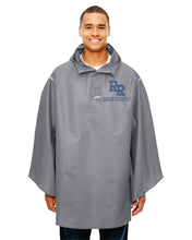 Load image into Gallery viewer, RR-XC-460-2 - Team 365 Adult Zone Protect Packable Poncho - RR Cross Country Logo