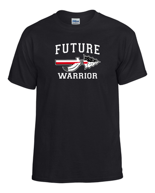 LIB-PTA-481-5 - Gildan 5.5 oz., 50/50 Short Sleeve T-Shirt -  Future Warrior Arrow Logo