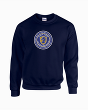 Load image into Gallery viewer, RR-BND-304-1 - Gildan Adult 8 oz., 50/50 Fleece Crew - River Ridge Bands Logo