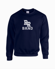 Load image into Gallery viewer, RR-BND-304-3 - Gildan Adult 8 oz., 50/50 Fleece Crew - RR Band Logo